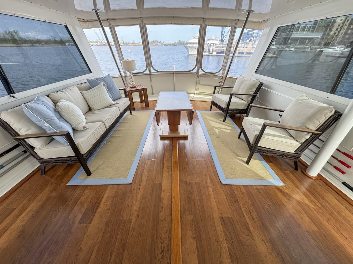 Aft Deck Enclosed
