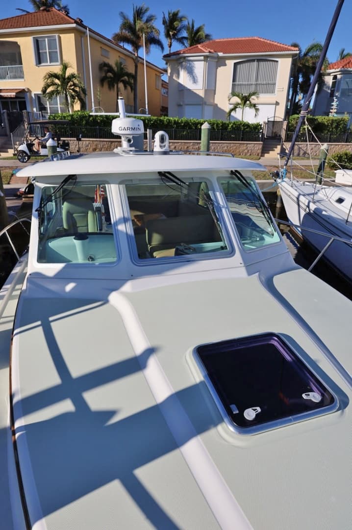 Cabin Top Looking Aft