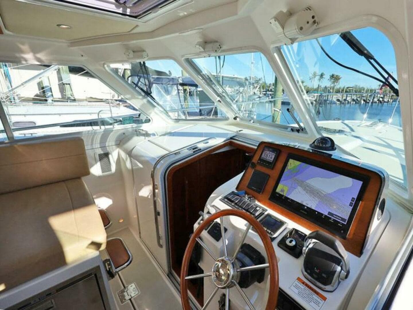 Helm Looking Inboard