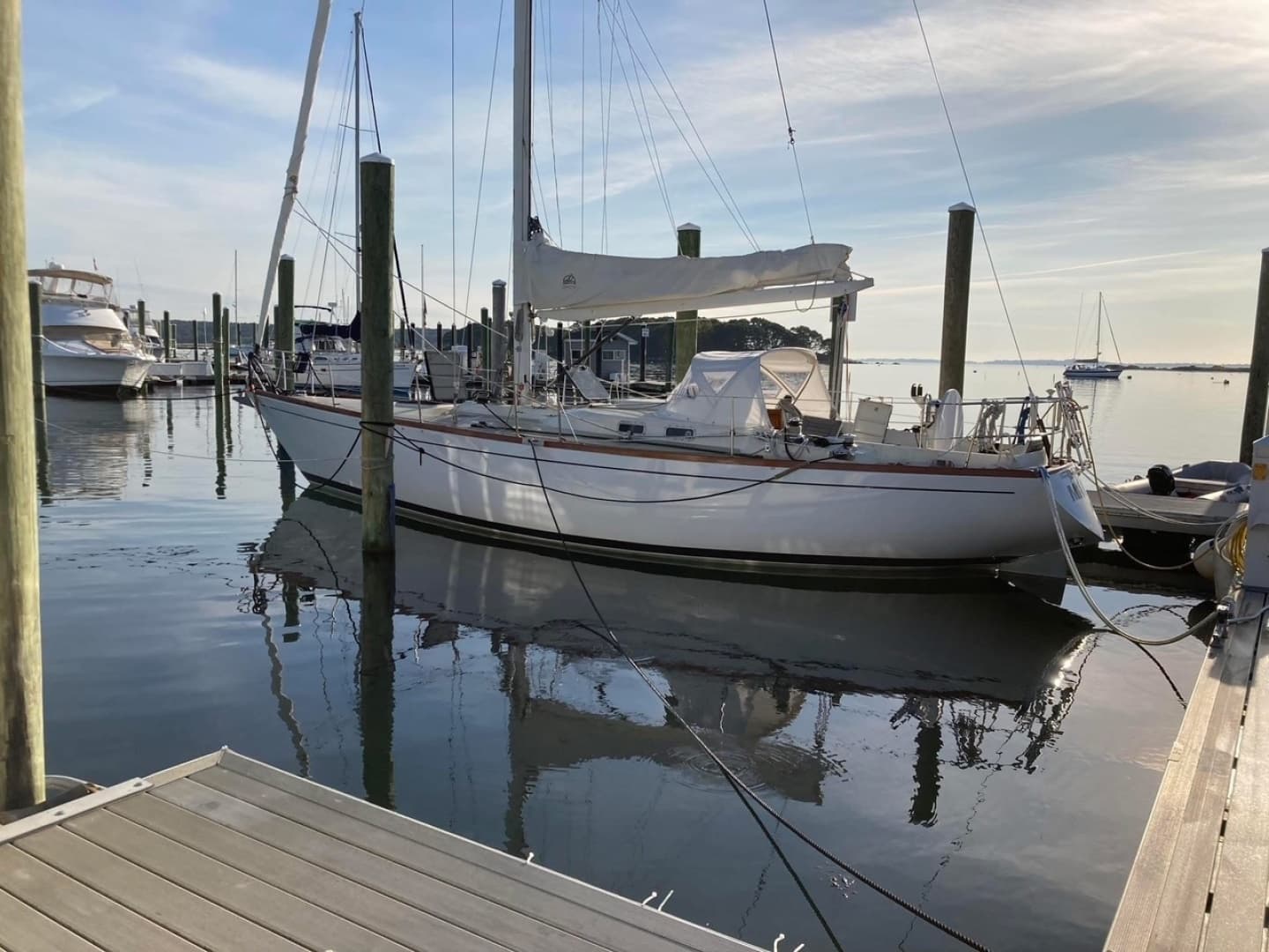 Mame at her dock 