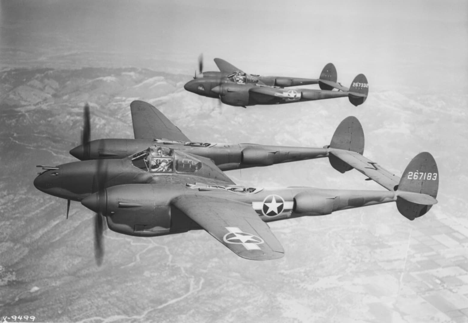 Inspiration for rudder: P38 Lightning