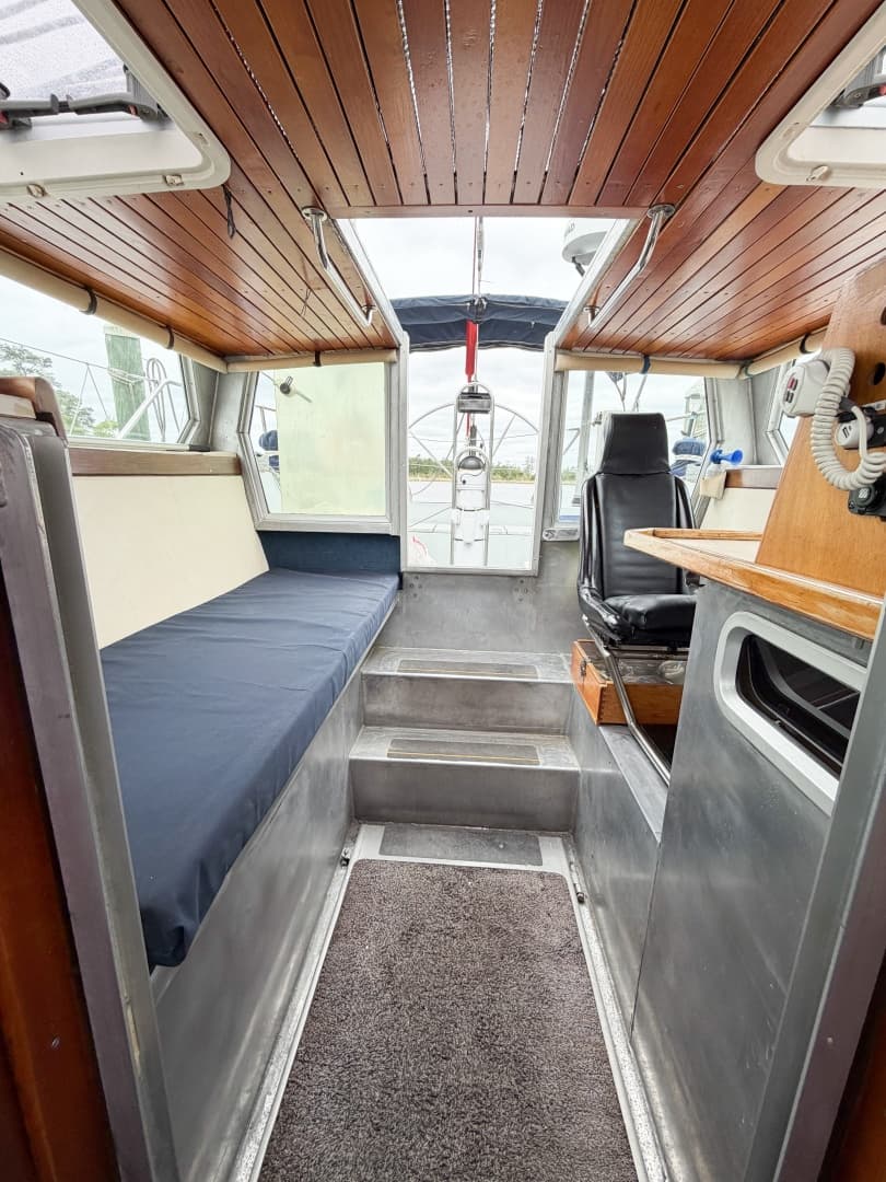Pilothouse looking aft