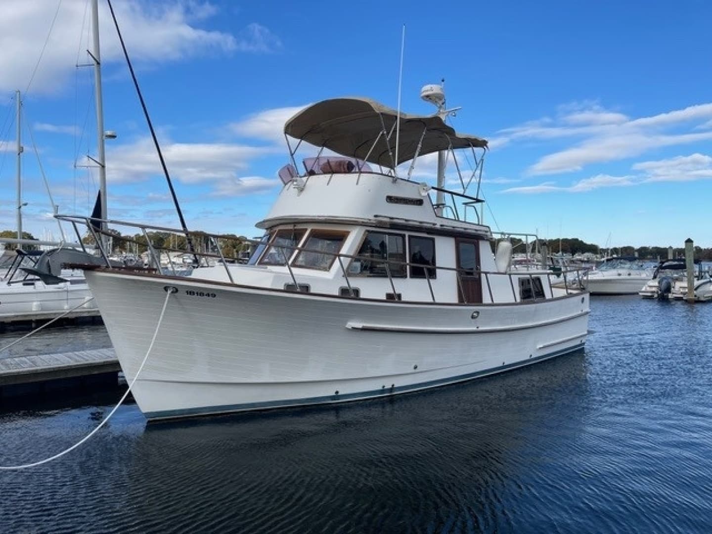1988 Monk 36 Trawler