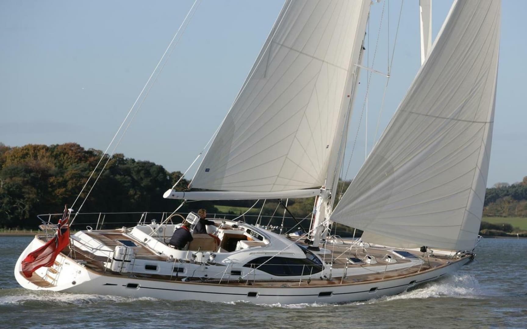 2008 Oyster 56 Deck Saloon