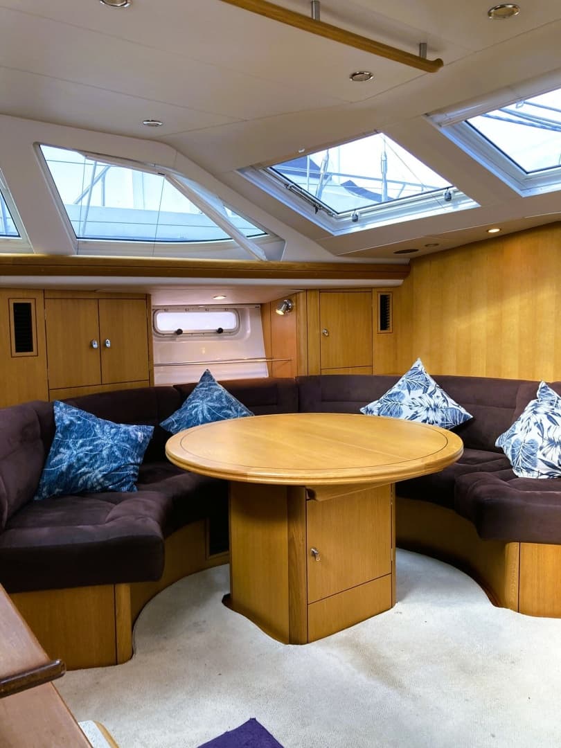 2008 Oyster 56 Deck Saloon
