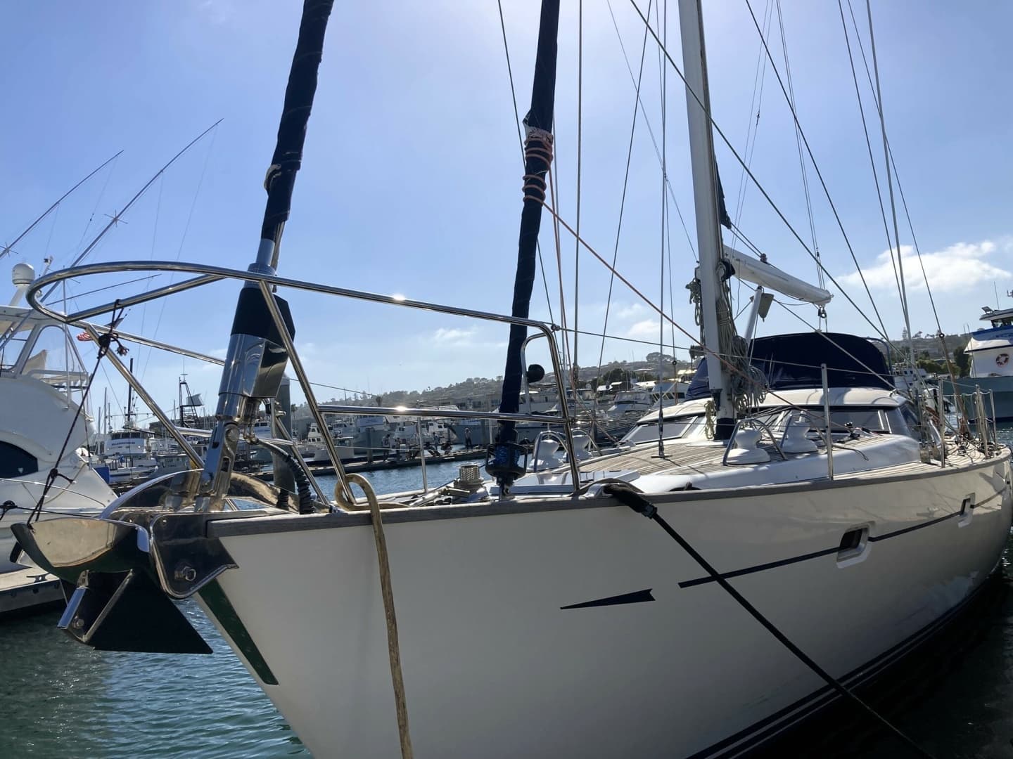 2008 Oyster 56 Deck Saloon