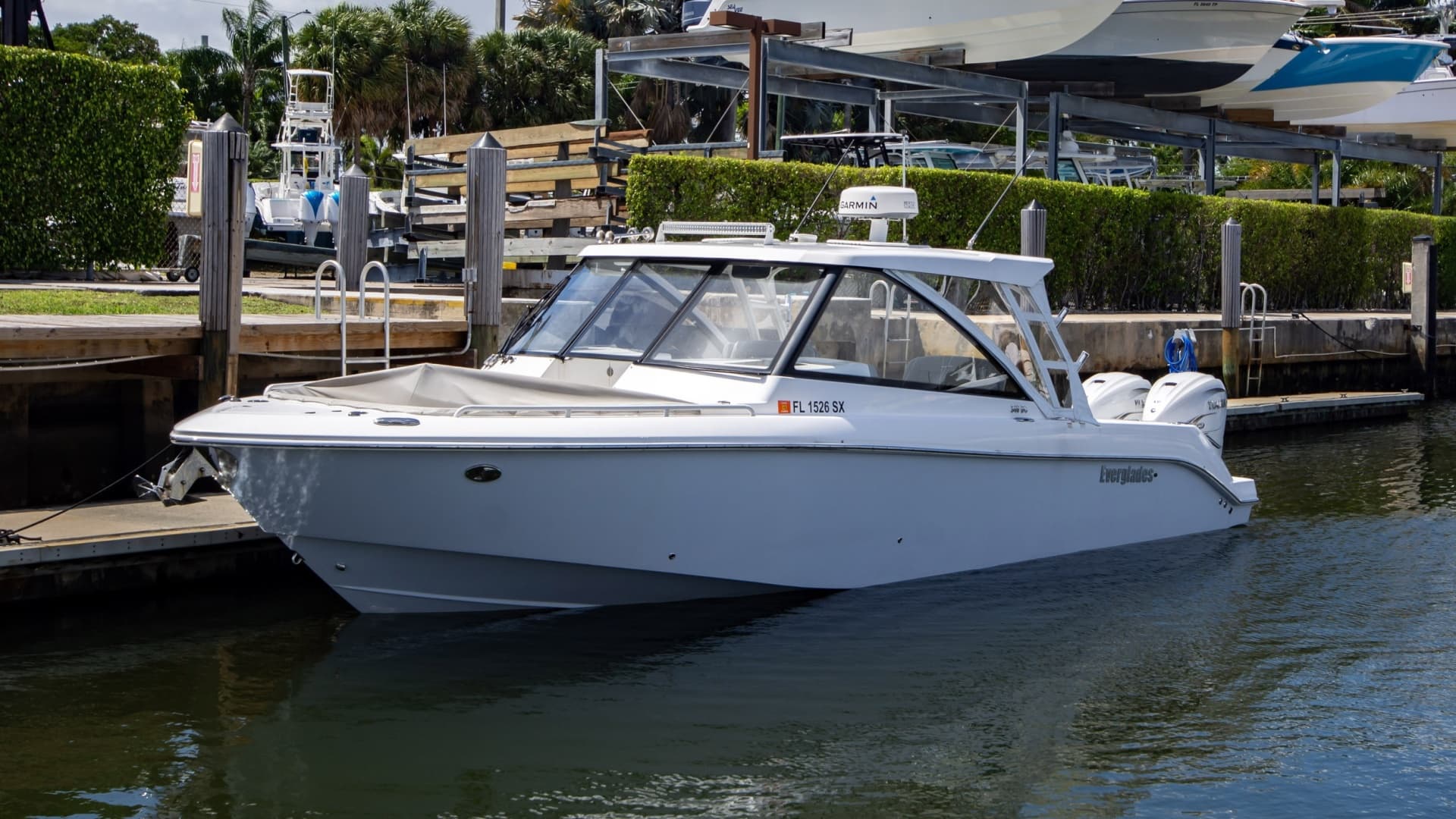 2019 Everglades 340 Dual Console