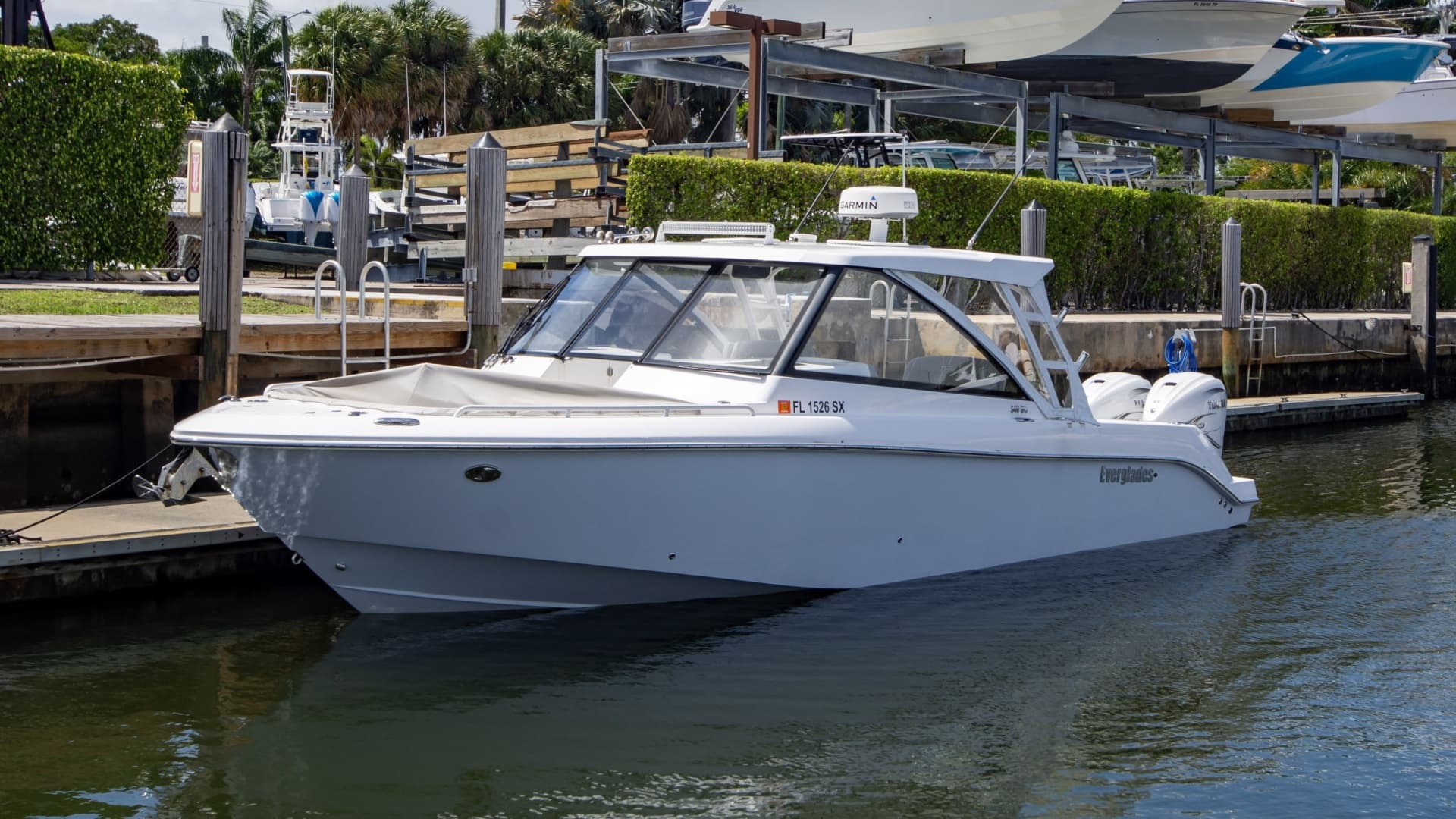 2019 Everglades 340 Dual Console
