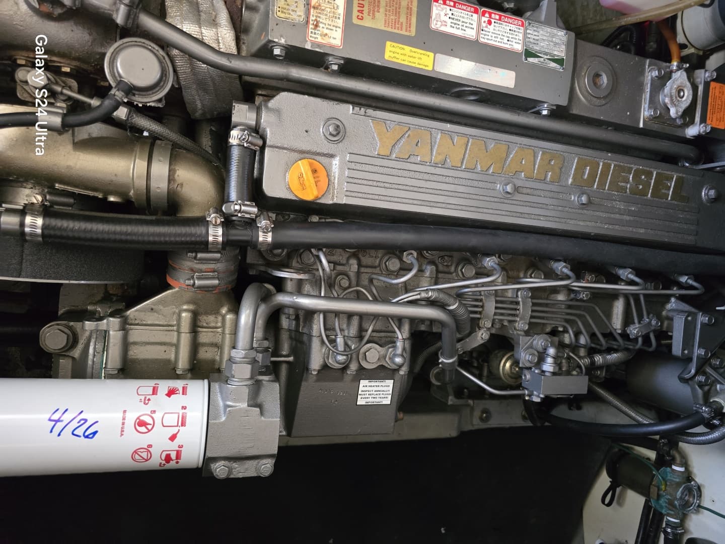 Sol Mate upper engine view