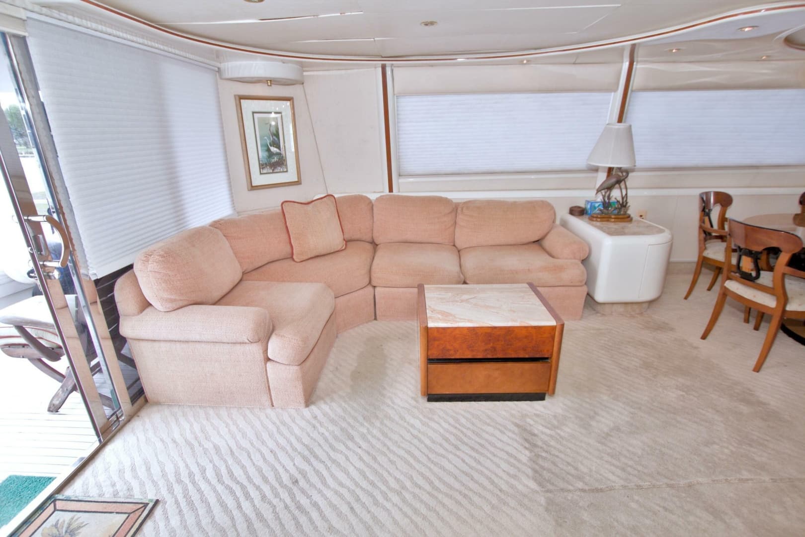 1998 Lazzara Yachts 76 Skylounge Grand Salon