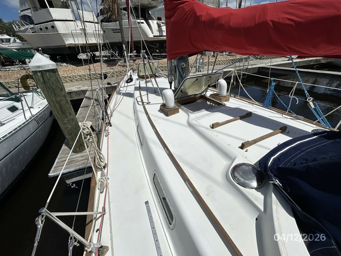41' Rival foredeck1