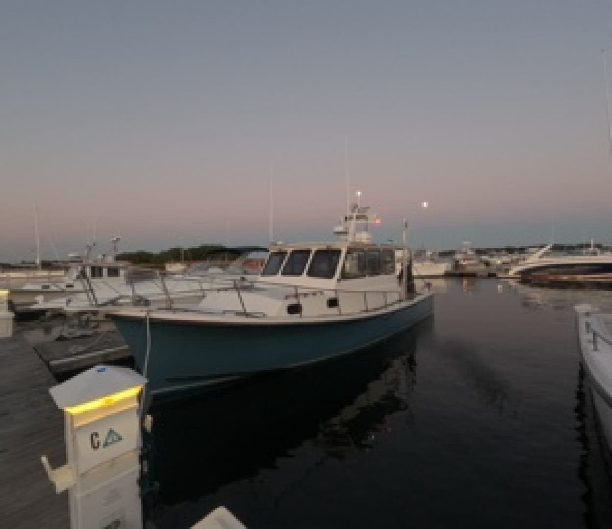 Dock Side Sunset