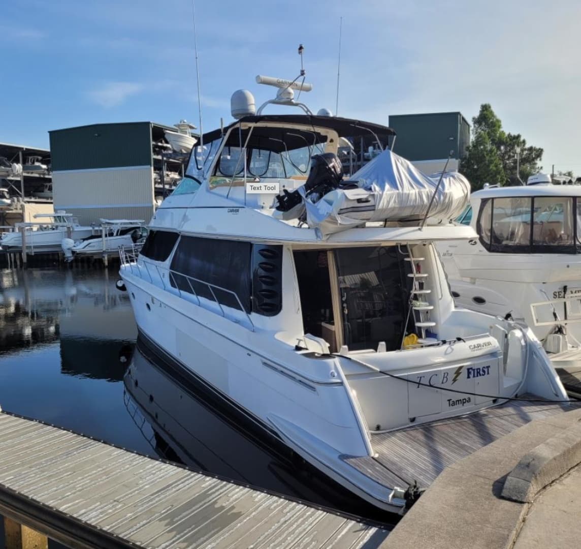 2001 Carver 570 Voyager Pilothouse