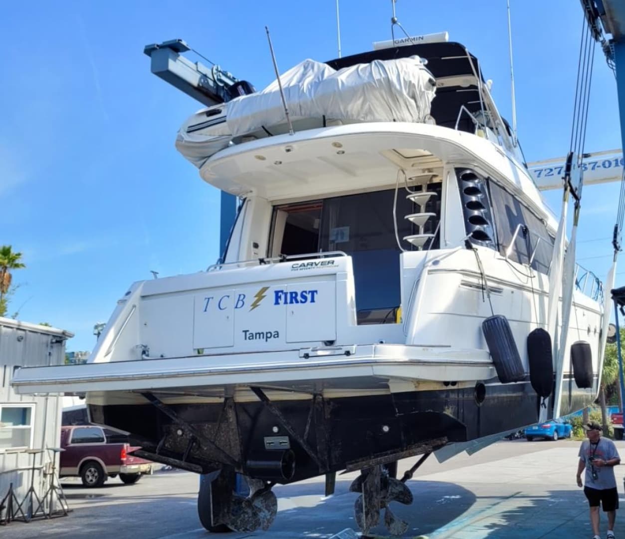 2001 Carver 570 Voyager Pilothouse
