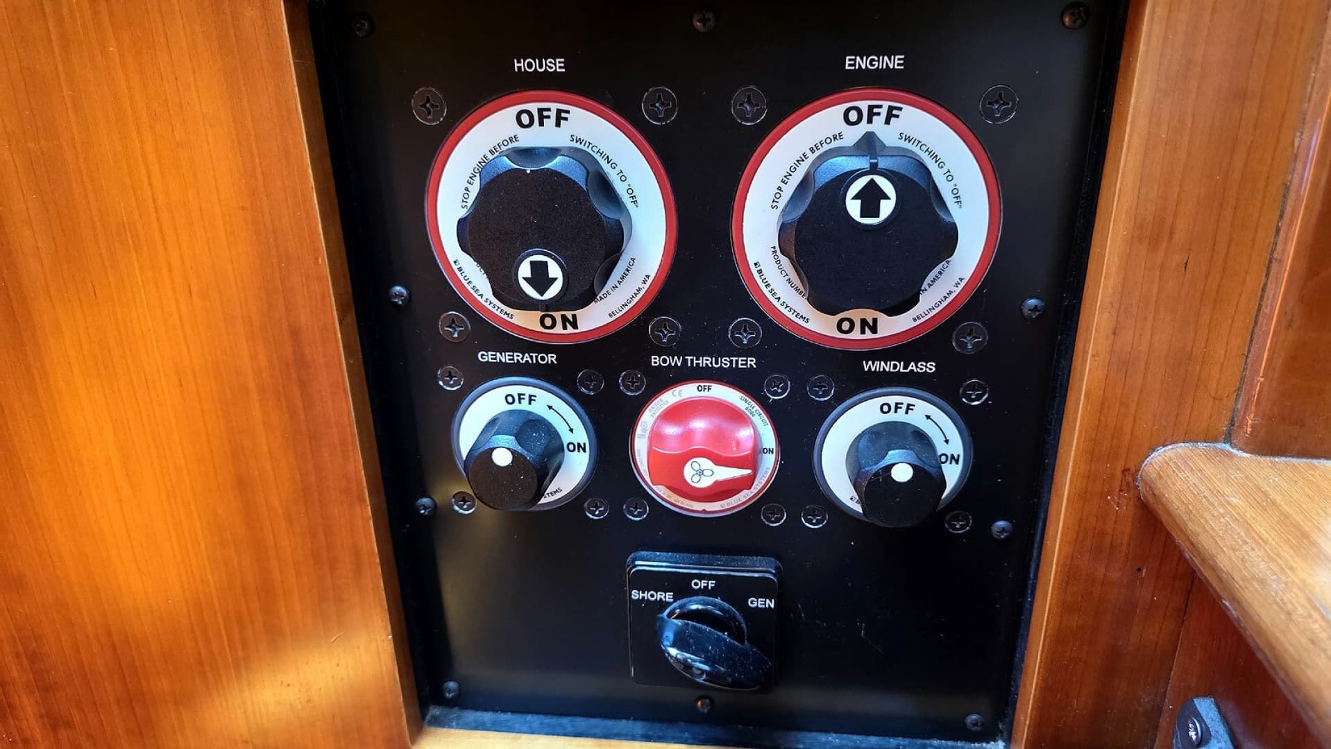 Battery Management Panel