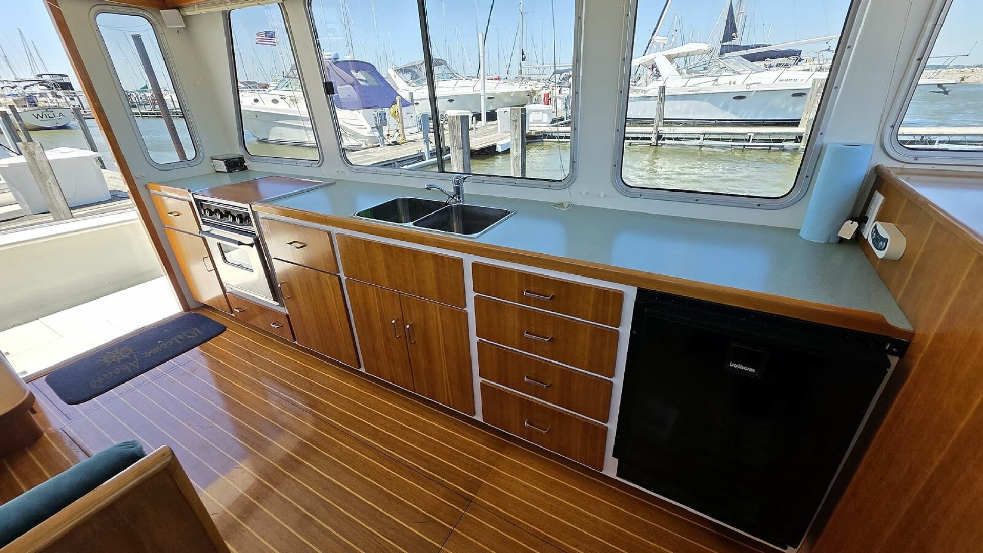Main Cabin Galley Port Aft