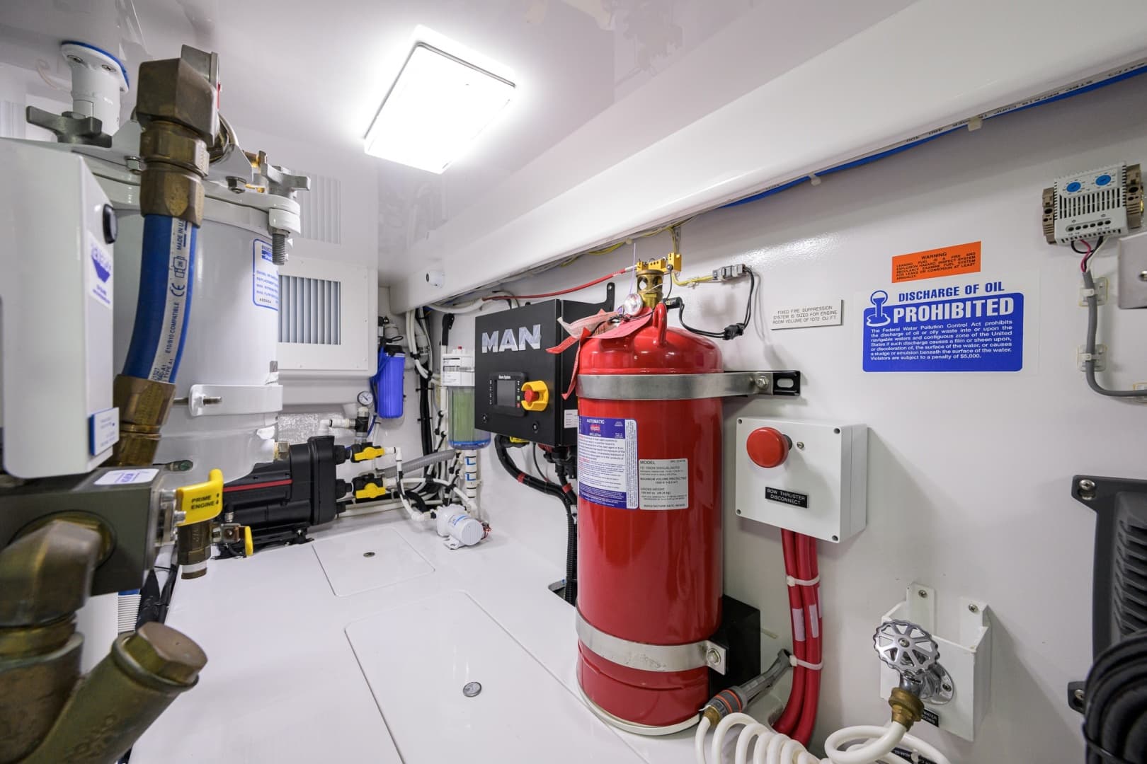 Viking 54 - Dog House - Engine Room