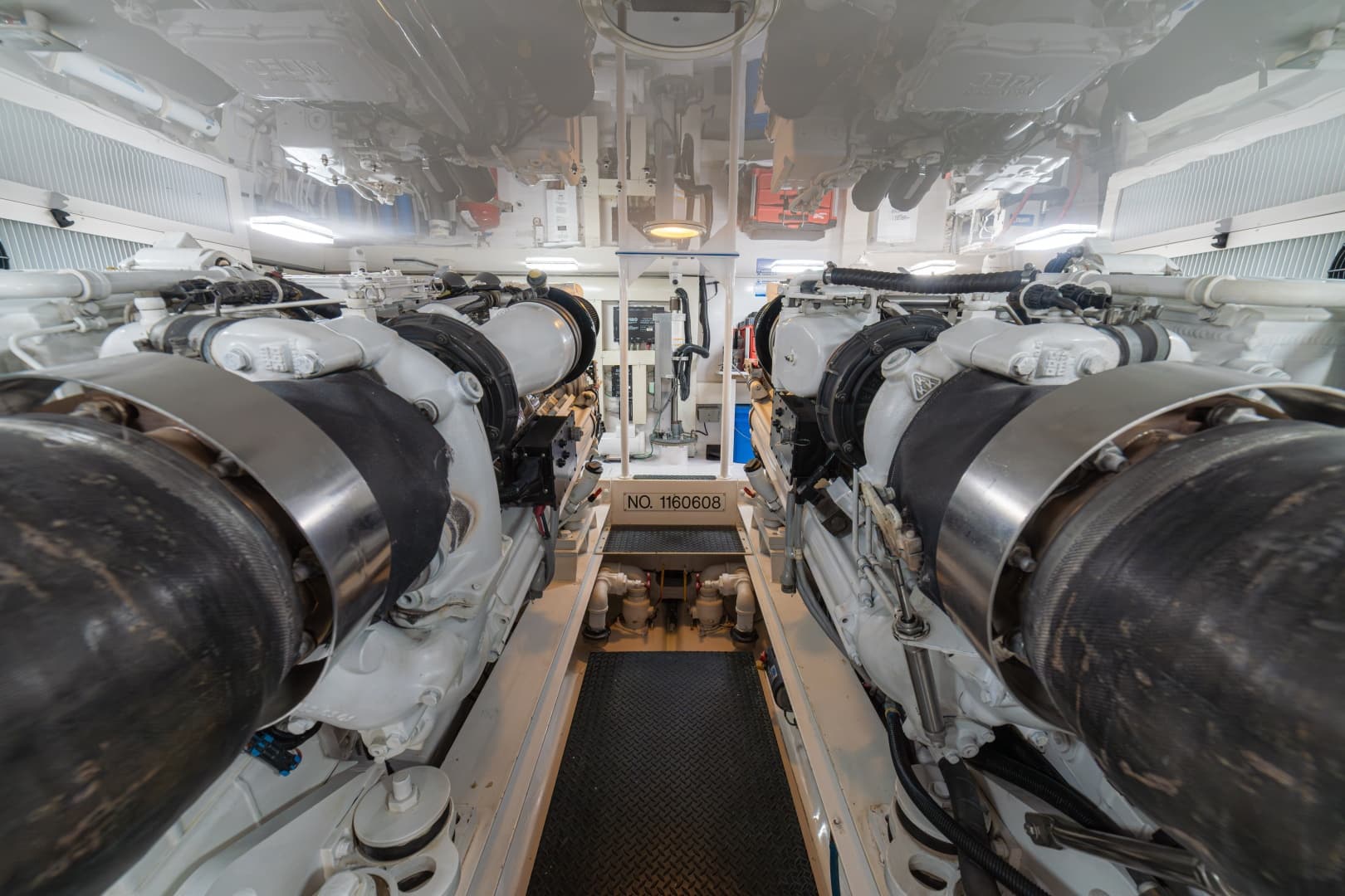 2005 Viking 61 Convertible Engine Room