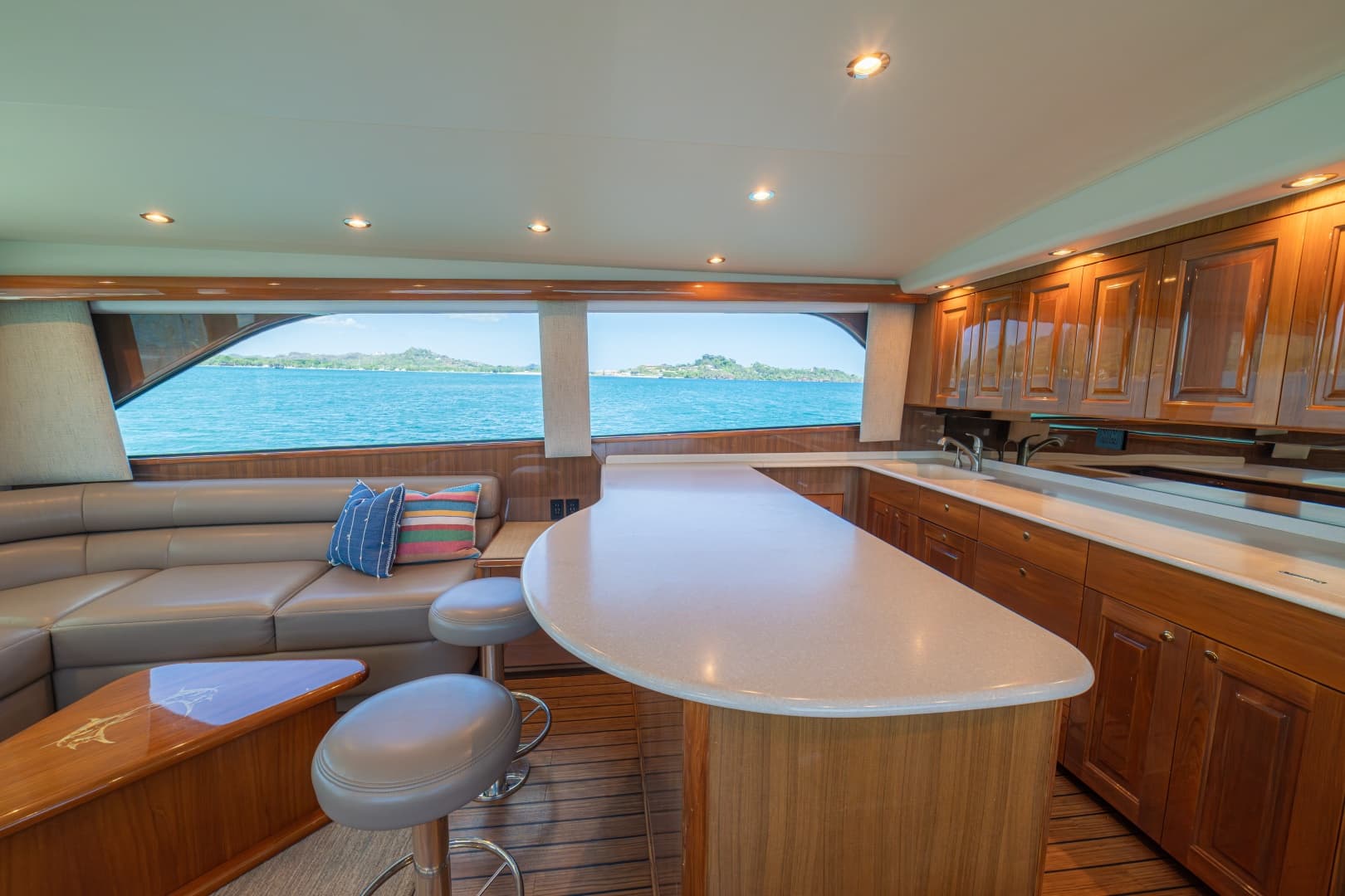 2005 Viking 61 Convertible Galley