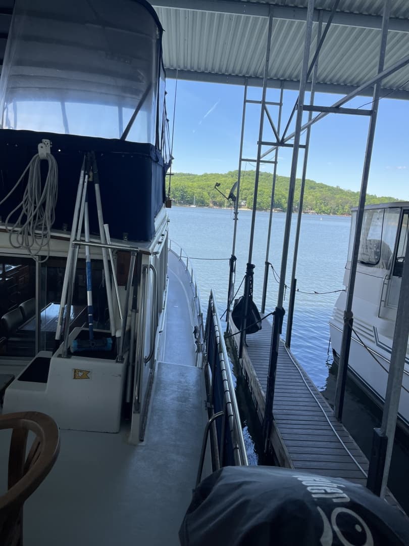 Starboard Walkway From Aft Deck