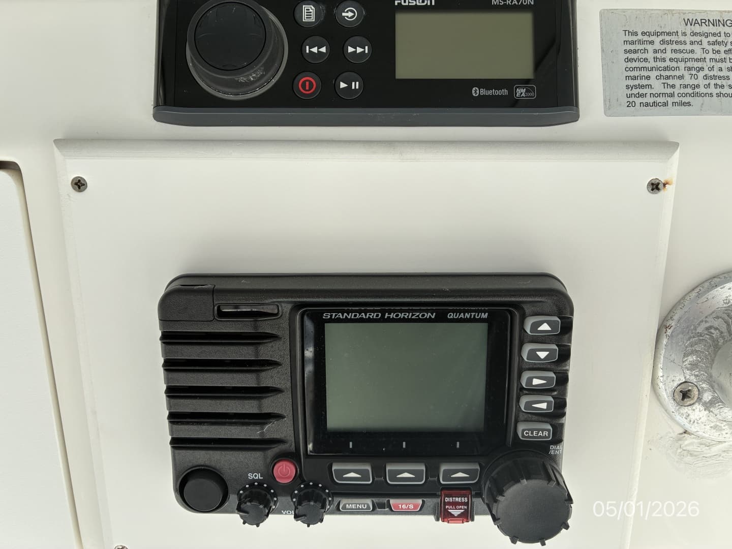 34' Luhrs VHF Radio