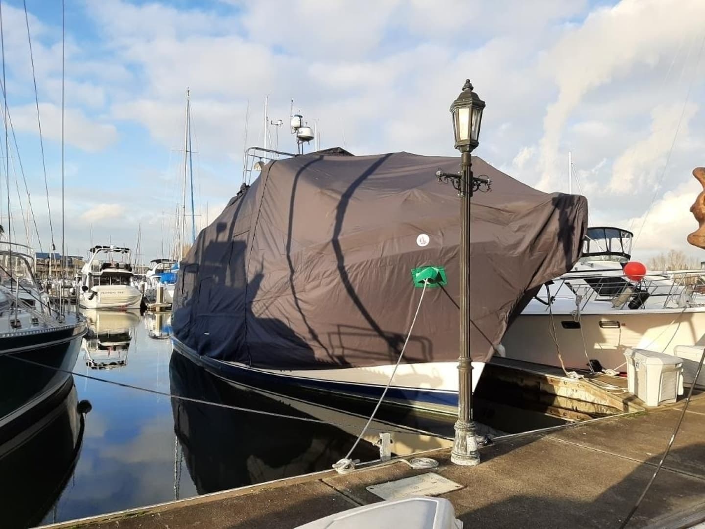 49' DeFever winter cover