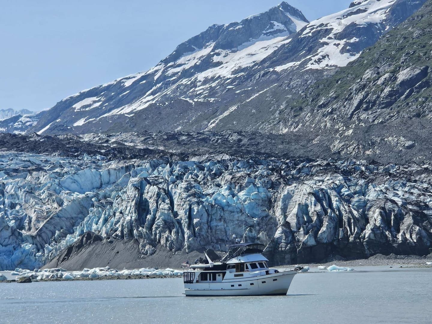 49' DeFever starboard profile