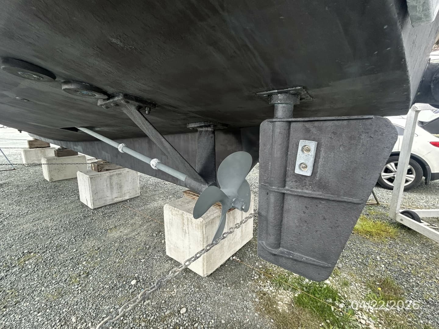 49' DeFever port running gear2