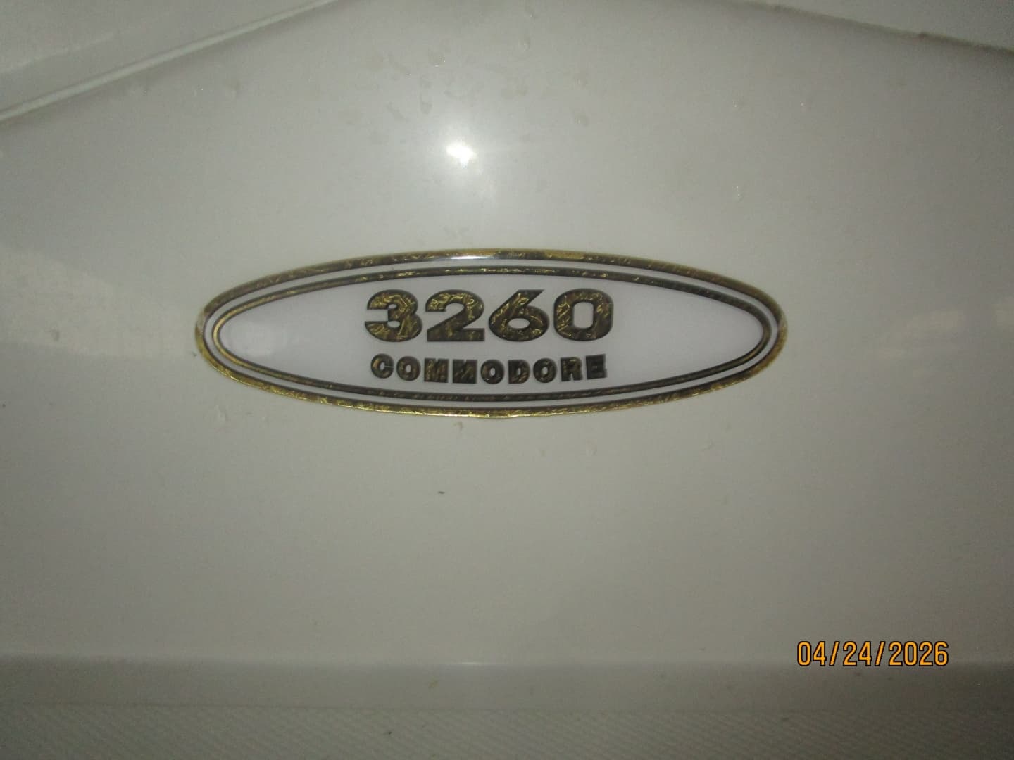 32' Regal model plaque