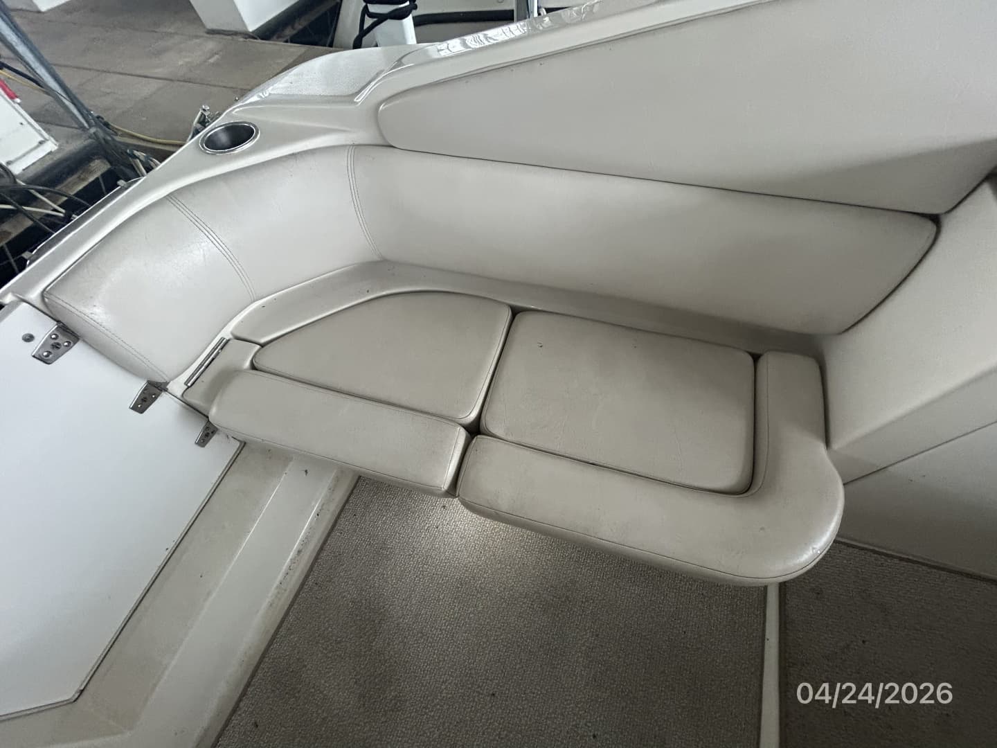 32' Regal upper deck port seating