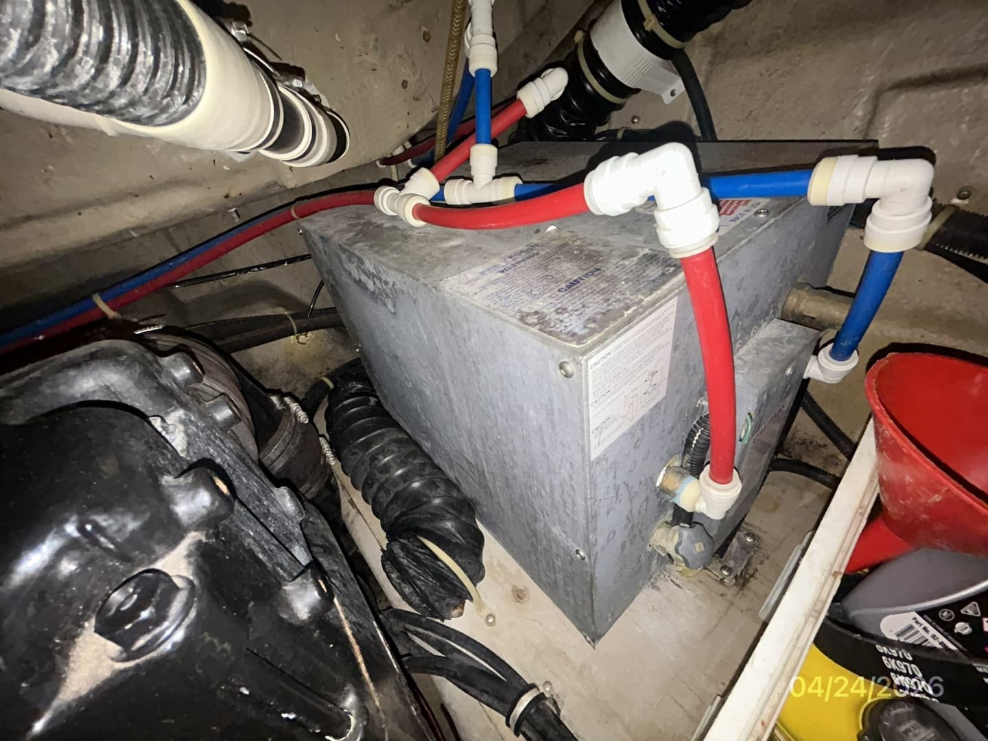 32' Regal water heater
