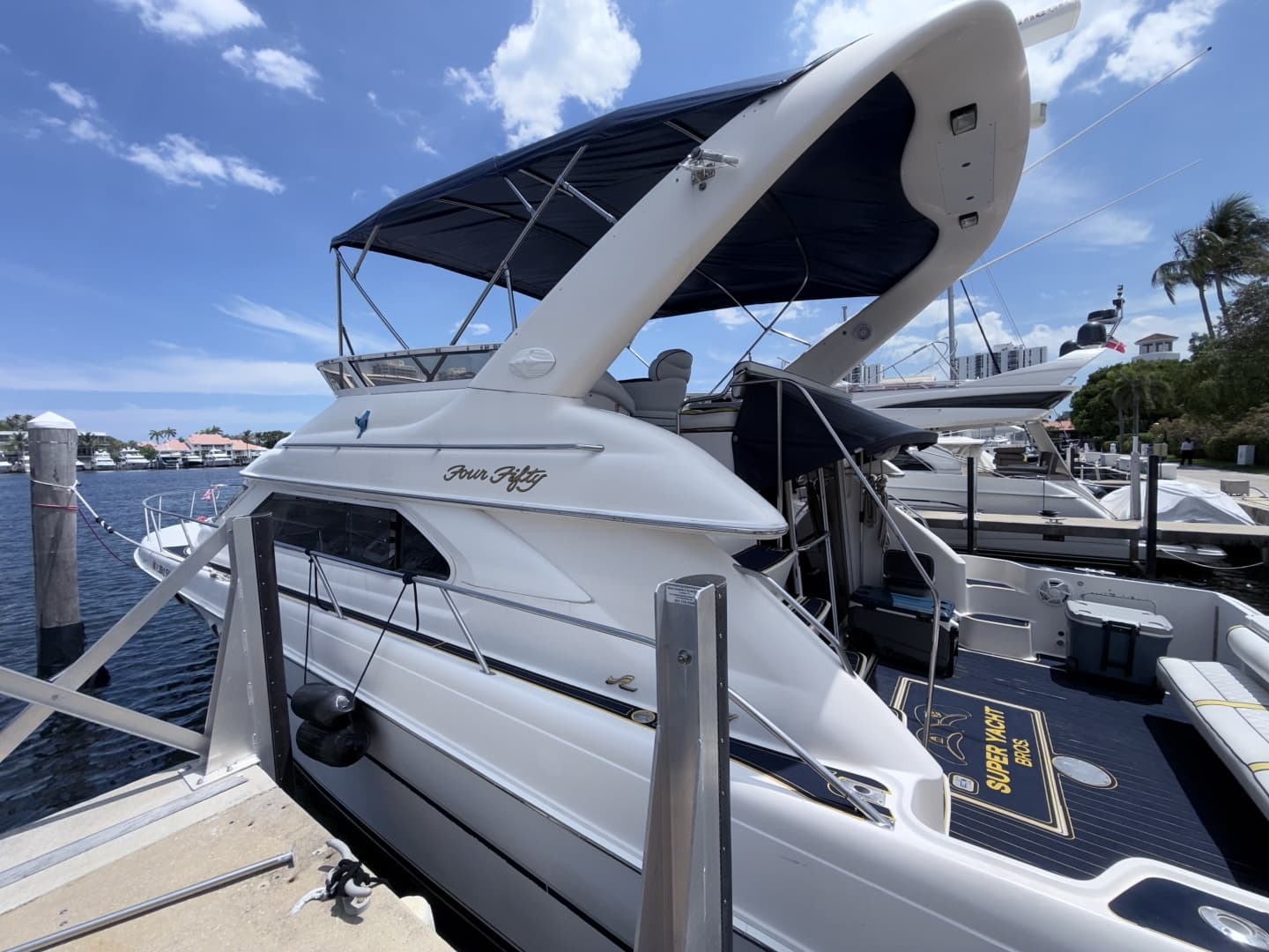 2001 Sea Ray 450 Express Bridge