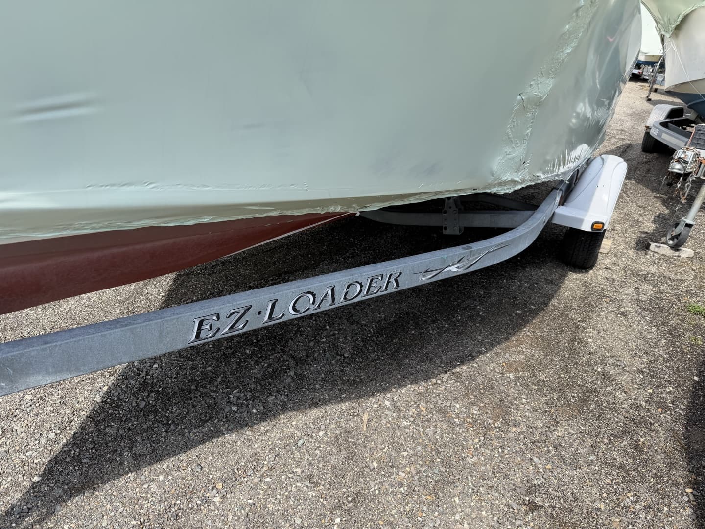 EZ Loader trailer & port tire
