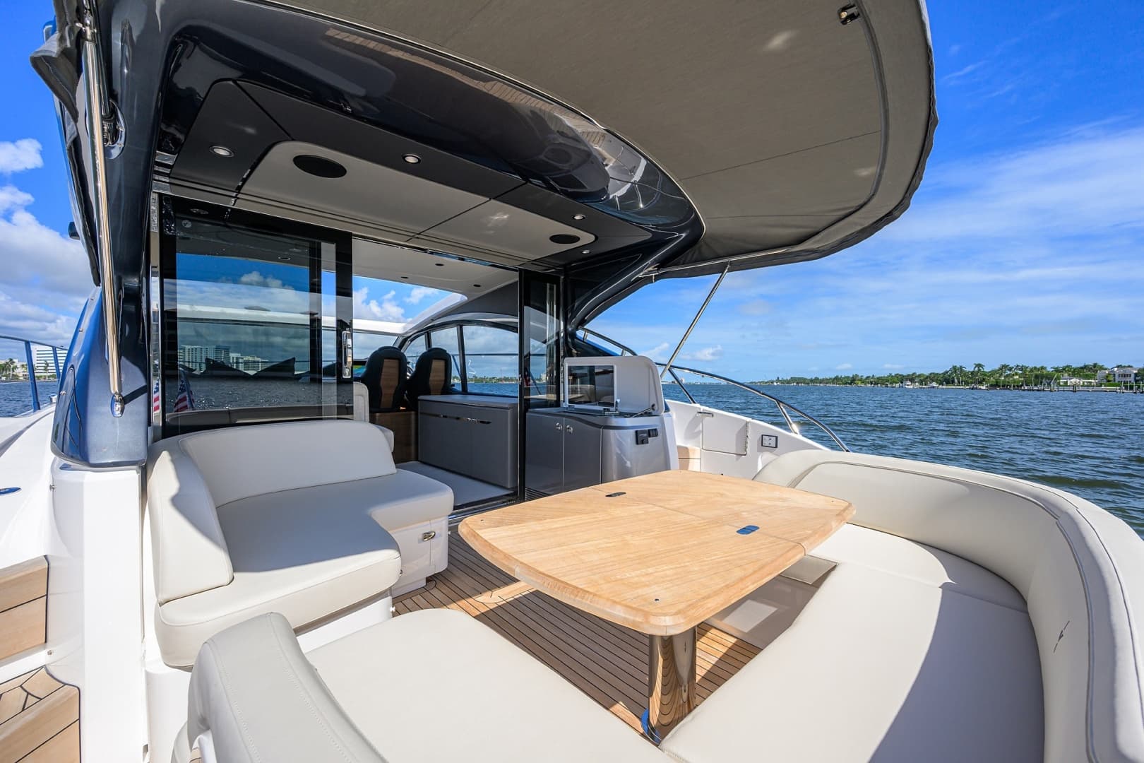 Princess 50 Everlong - Exterior Aft Deck