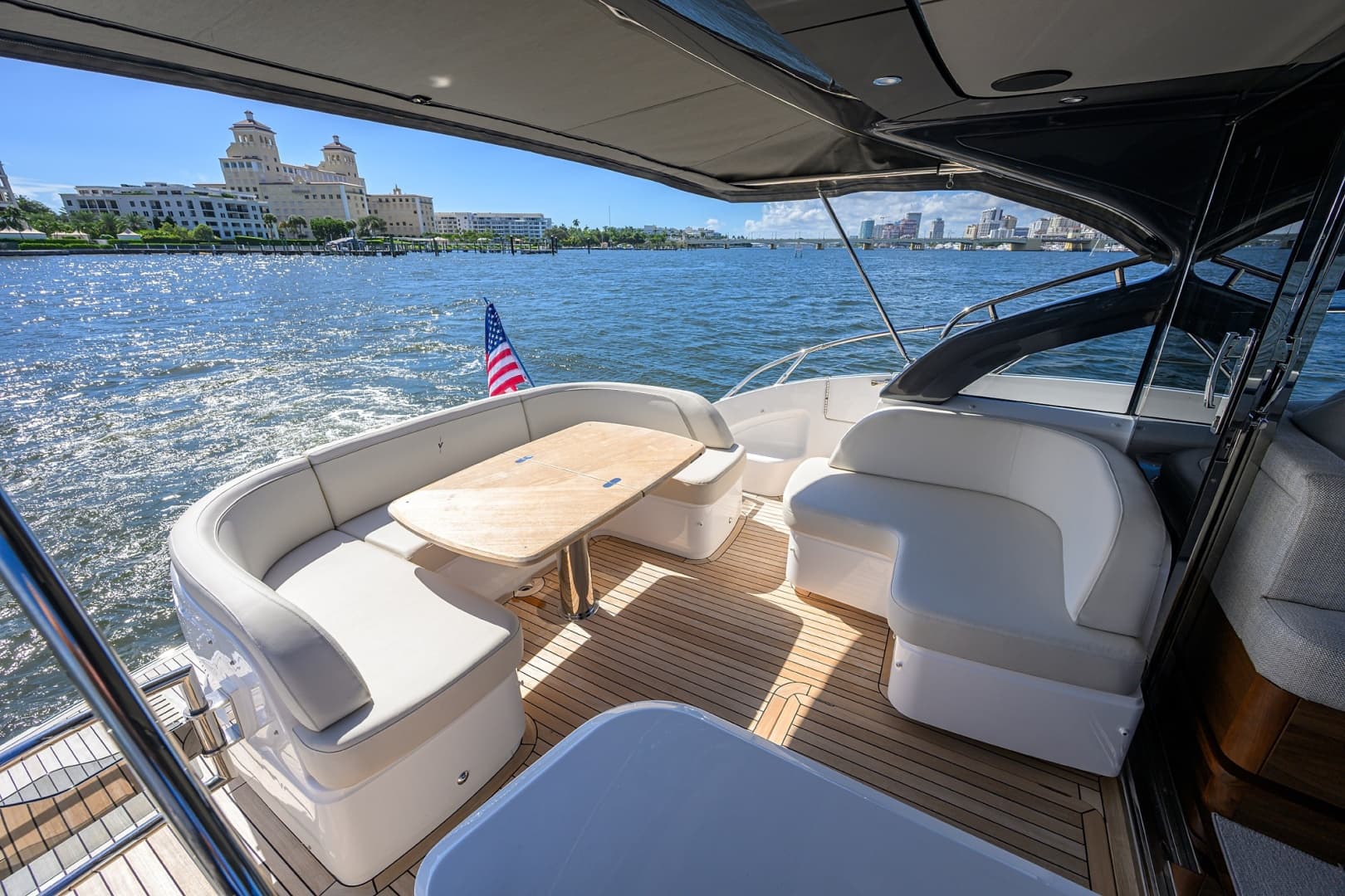Princess 50 Everlong - Exterior Aft Deck