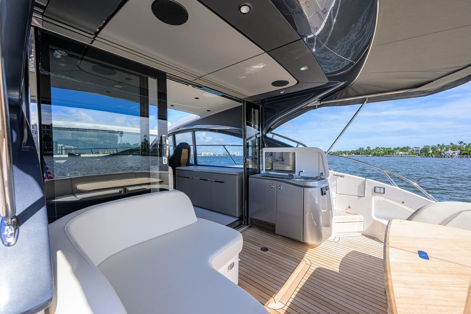 Princess 50 Everlong - Exterior Aft Deck