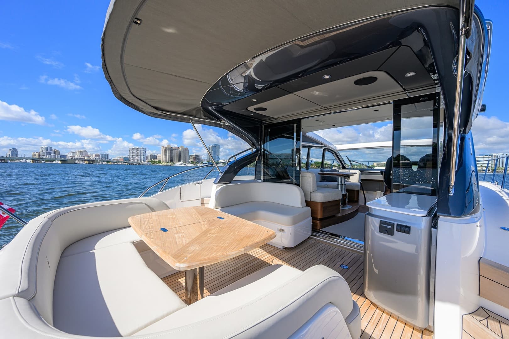 Princess 50 Everlong - Exterior Aft Deck