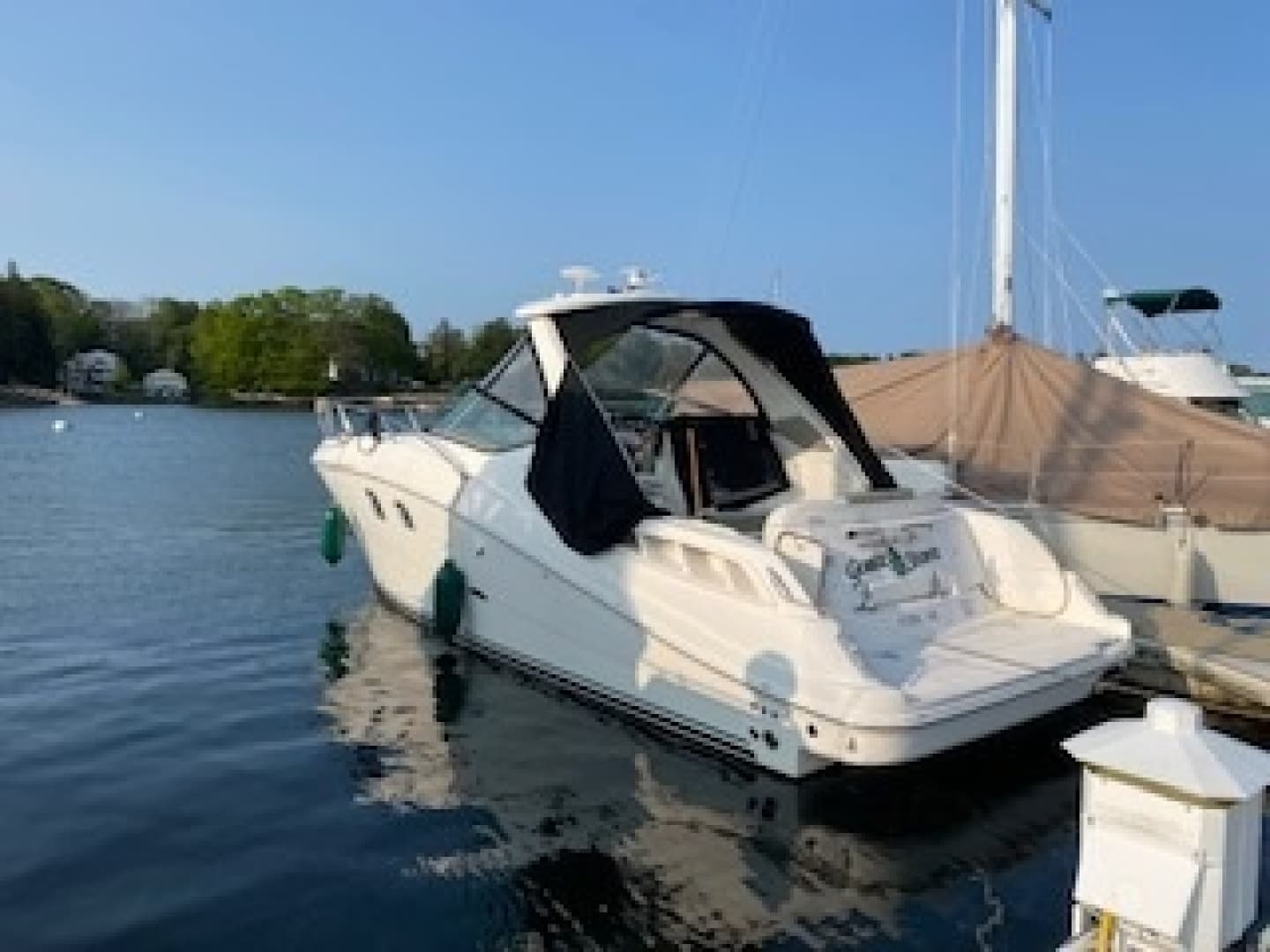 Dockside Port Transom View