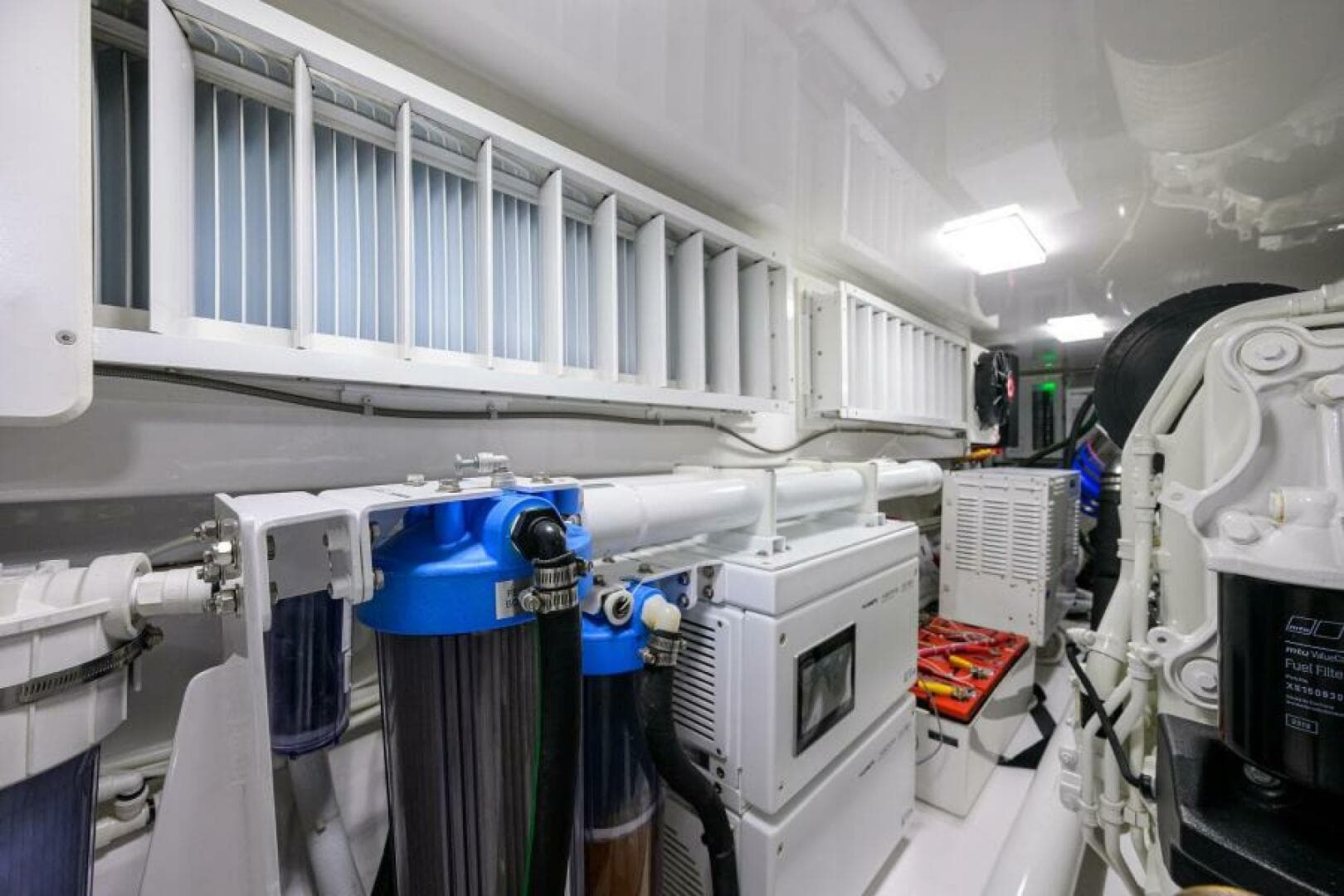2023 Viking 64 Convertible - Engine Room