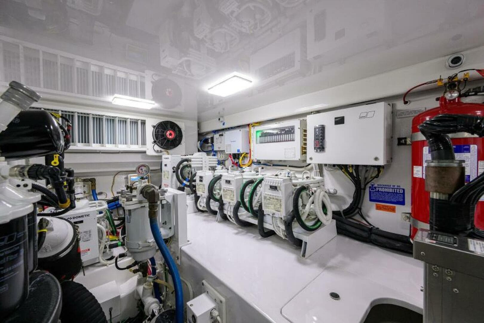 2023 Viking 64 Convertible - Engine Room