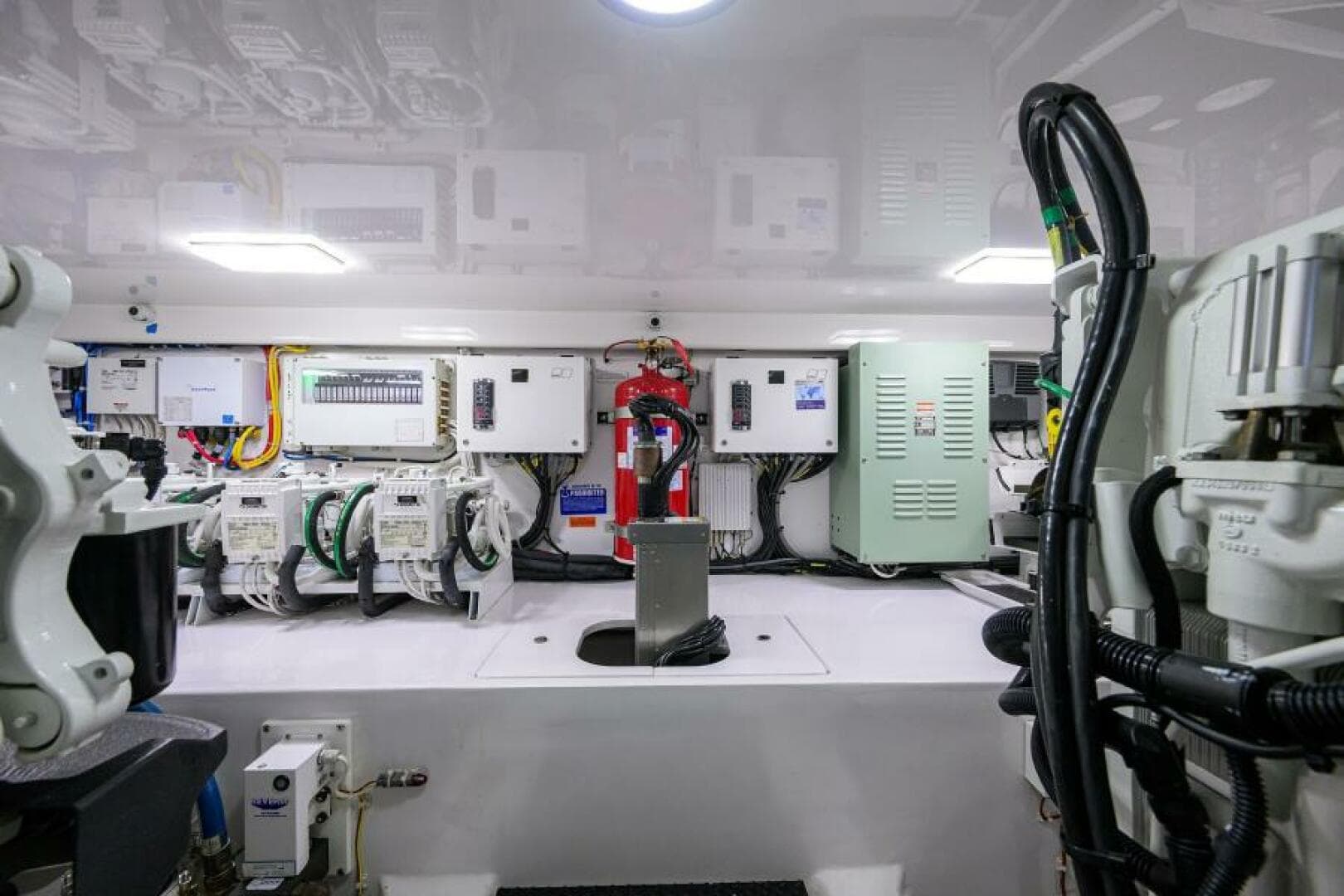 2023 Viking 64 Convertible - Engine Room