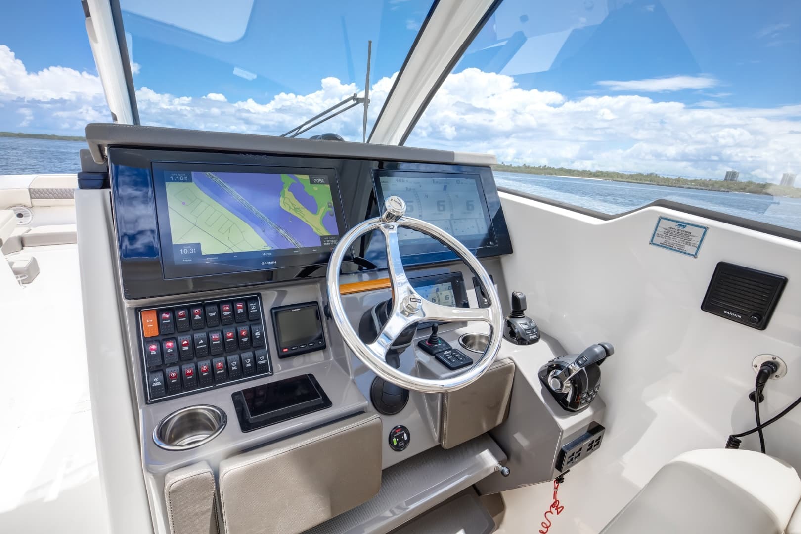 Pursuit 37 - Irish Ayes - Helm Deck Electronics