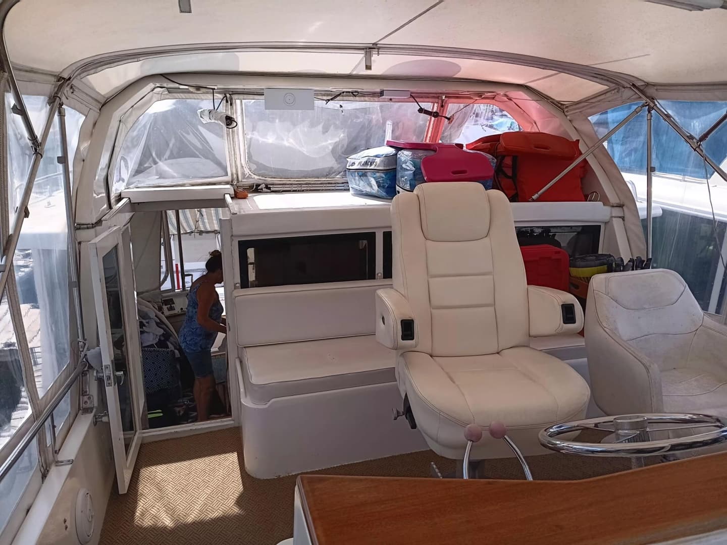 1996 Novatec 50 Islander Cockpit