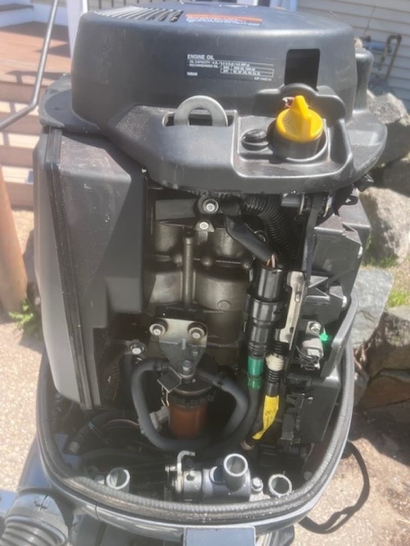Starboard Engine Cover Off