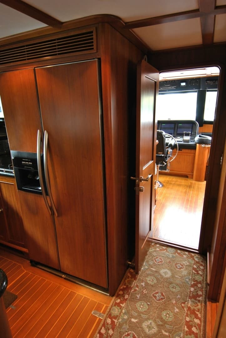 Galley Access to Pilothouse and Lower Helm