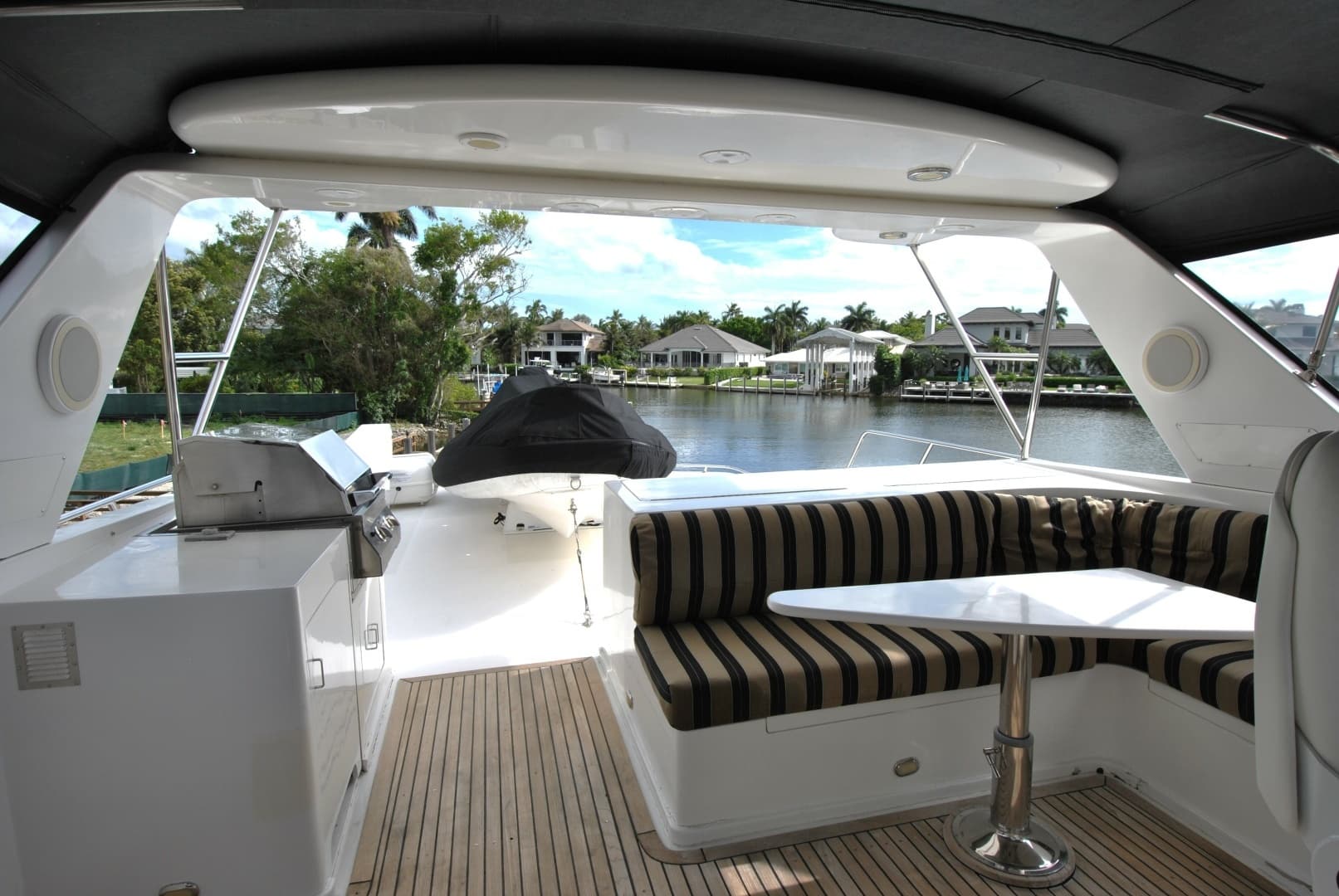 Flybridge Looking Aft