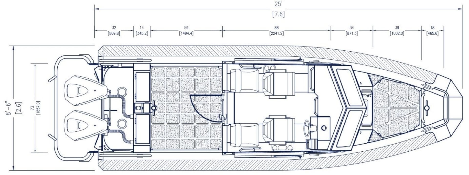 2006 SAFE Boats 25 Defender