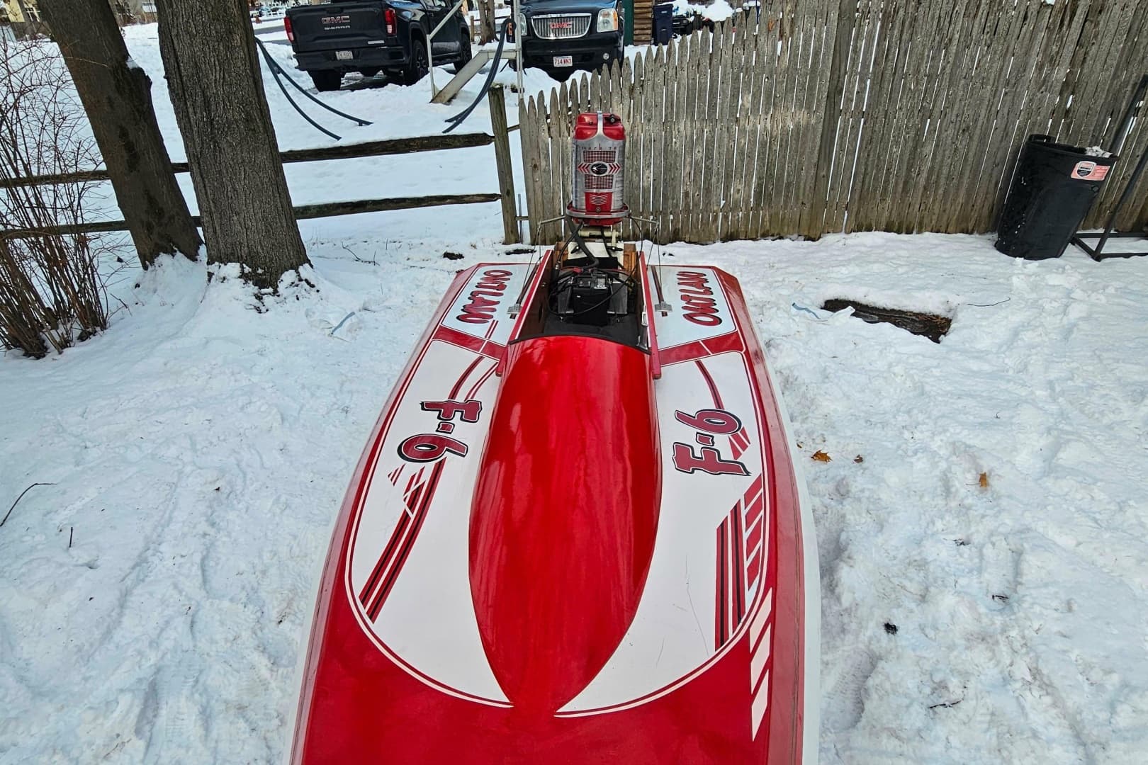 1987 Custom 13' De Silva F Class Akly Race Boat