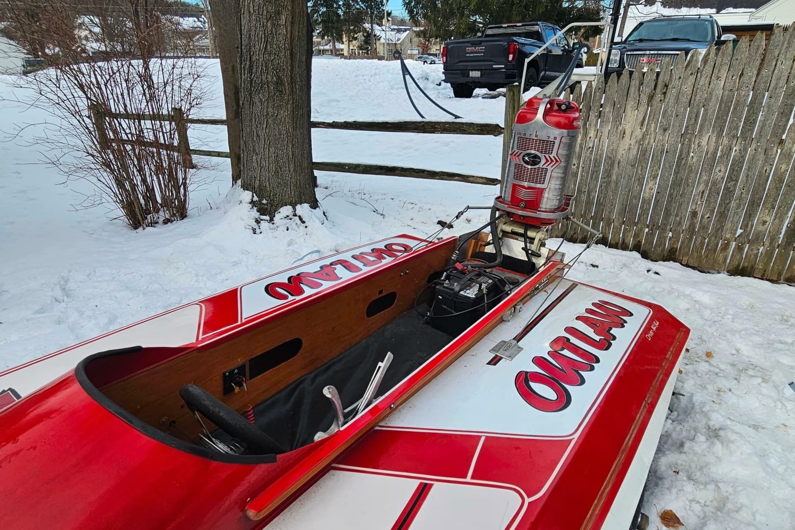 1987 Custom 13' De Silva F Class Akly Race Boat