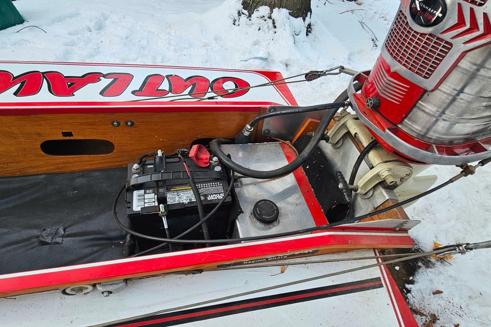 1987 Custom 13' De Silva F Class Akly Race Boat